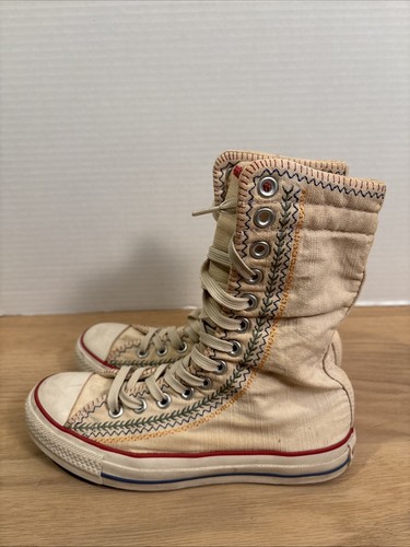 Converse Chuck Taylor All-Star High Schuhe Beige Größe US 7 Wmns - Bild 4 von 11