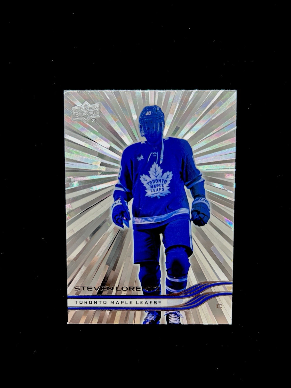 2025-26 Upper Deck Outburst #416 Steven Lorentz Toronto Maple Leafs