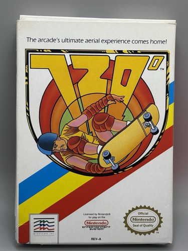720 Degrees 1989 NES Tested Box w/ Protector Cart & Foam Insert - READ - Picture 14 of 14