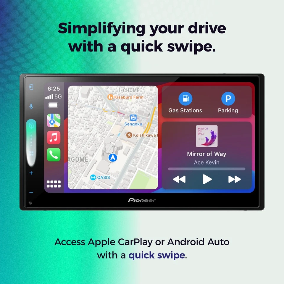 Pioneer DMH-W3000NEX 6.8" Touchscreen Digital Media Receiver - Image 4 of 4