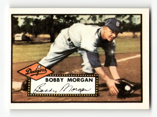 1983 Topps 1952 Reprint Series Bobby Morgan #355 Brooklyn Dodgers
