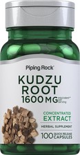 Piping Rock Kudzu Root Capsules | 100 Count | Extract 100 (Pack of 1)