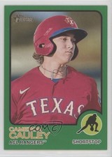 2022 Topps Heritage Minor League Edition Green Border 10/75 Cameron Cauley 17dd