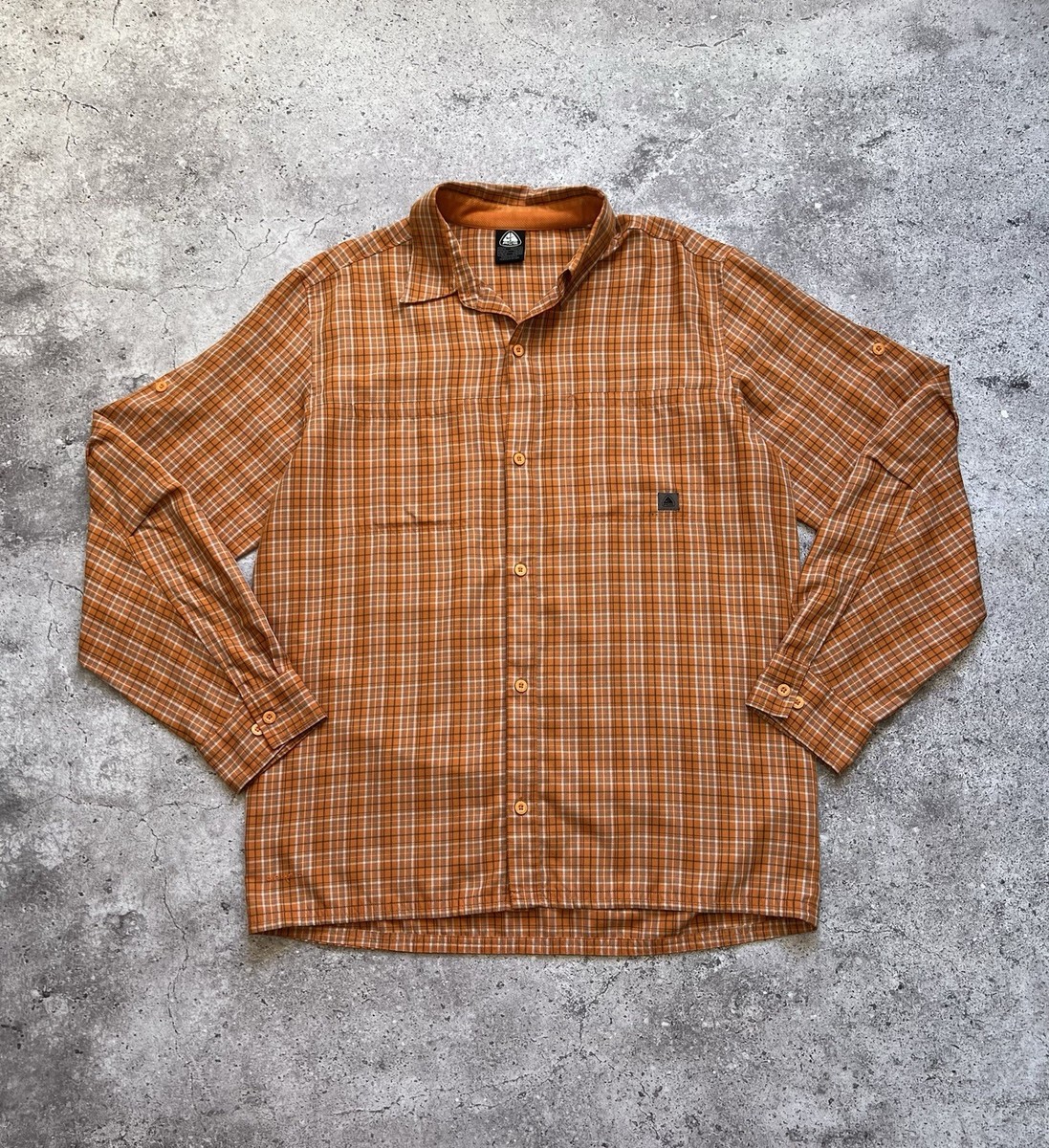 NIKE　ACG チェックシャツ 90s Vintage Nike ACG Checkered Shirt 90s Button Up Men's size M