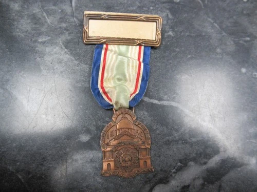1940 Jewish War Veterans of the USA Boston Mass 45th Encampment Ribbon Medal