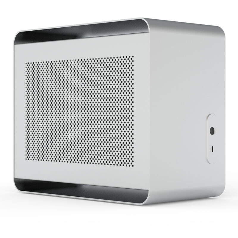 Streacom DA2 V2 Mini-ITX Gehäuse silber Torre Mini-ITX Torre ST-DA2S-V2