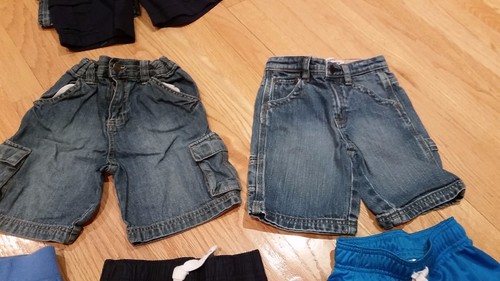 Lot of 5 Boys Carters/Gap size 4/4T Shorts- 2 Denim, 1 mesh, 1 sweat, 1 cotton - Picture 3 of 3