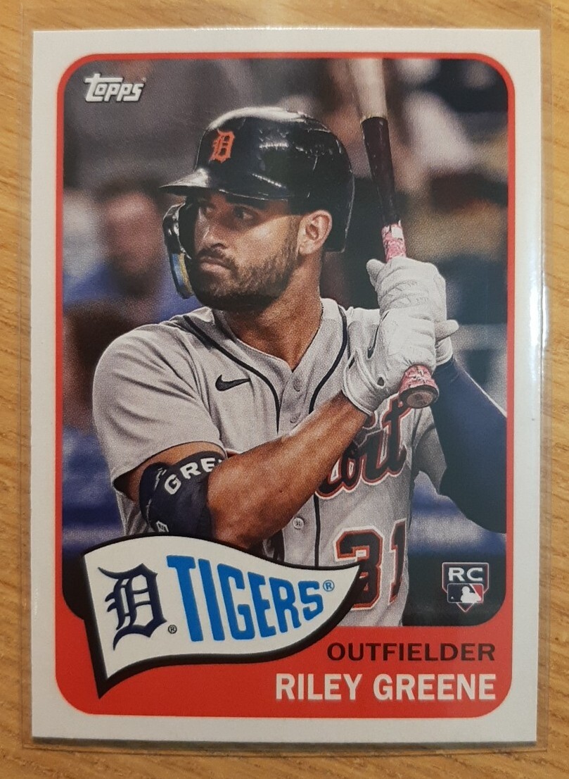 2023 TOPPS ARCHIVES RILEY GREENE ROOKIE #113 DETROIT TIGERS