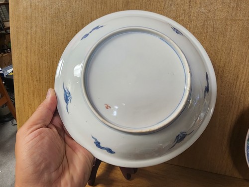 antique japanese imari porcelain plates lot of 7 dishes - Picture 9 of 16