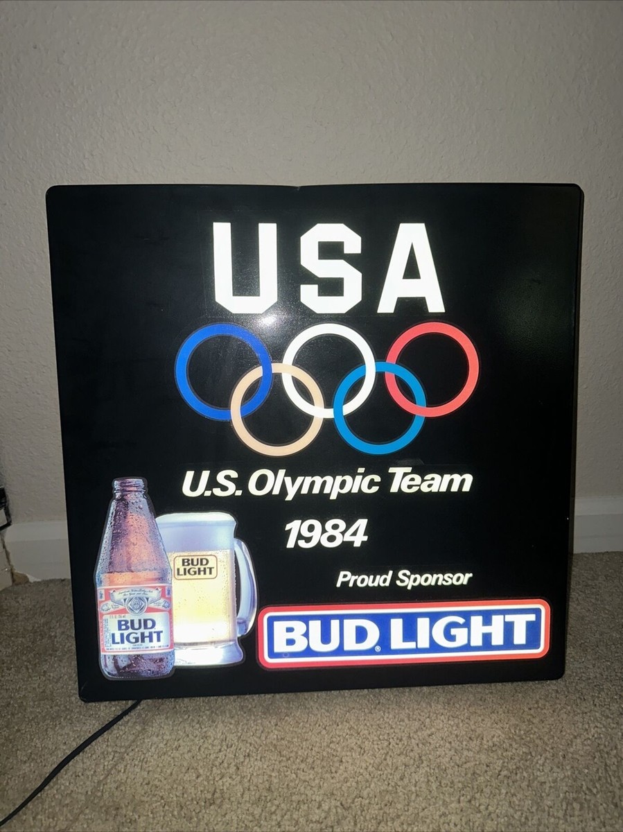 Bud Light USA オリンピック 1984 ネオンライト Bud Light USA オリンピック 1984 ネオンライト 【公式通販】