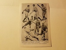 Cubs 1918 Team Picture Dode Paskert Hippo Vaughn Bob O'Farrell Phil Douglas