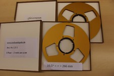 Tonbandspule NAB 10,5" 1 Paar - Teac AKAI Sony Studer A810-820 Artikel Nr. LT5