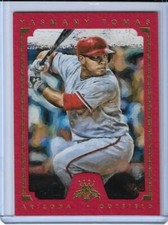 RARE 2016 PANINI DIAMOND KINGS YASMANY TOMAS CARD #110 ~ 01/99 UNIQUE ~ ARIZONA 