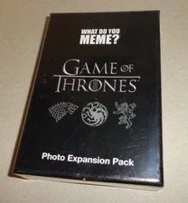 SEALED 2018 What Do You Meme? Game of Thrones Photo Expansion Pack NEW