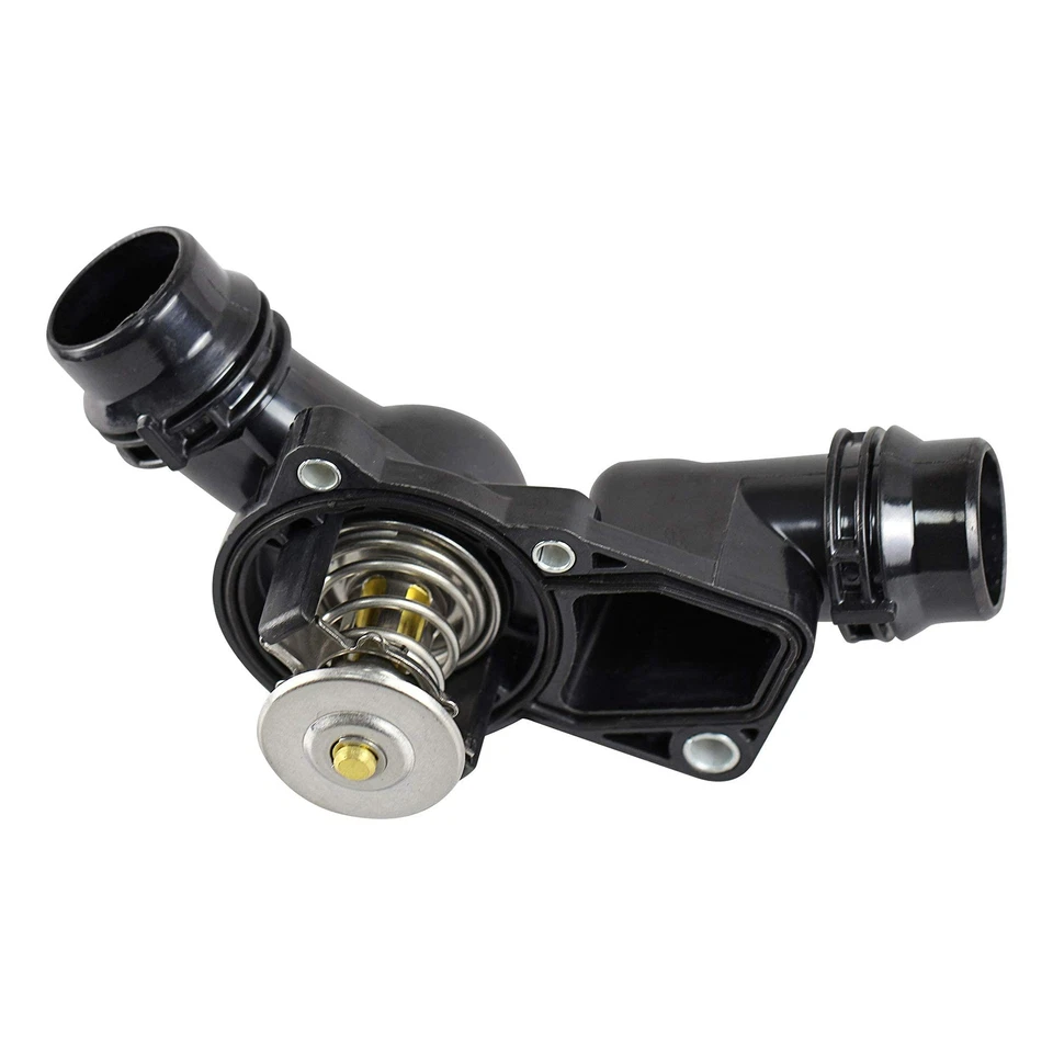 Carcasa termostato con junta para BMW E46 323i 325i 328i 330i 525i 528i X3 X5 Z3 Foto 3 de 4