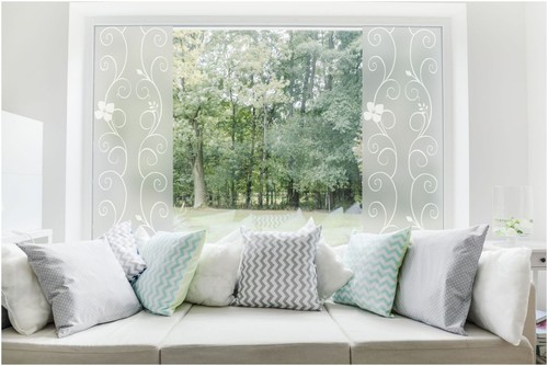Fensterfolie Milchglasfolie Sichtschutzfolie Statische Folie Selbstklebend - Bild 18 von 24
