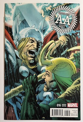 Avengers Arena #16 Perkins Thor Loki Battle 1:20 Variant 2013 Marvel Comics