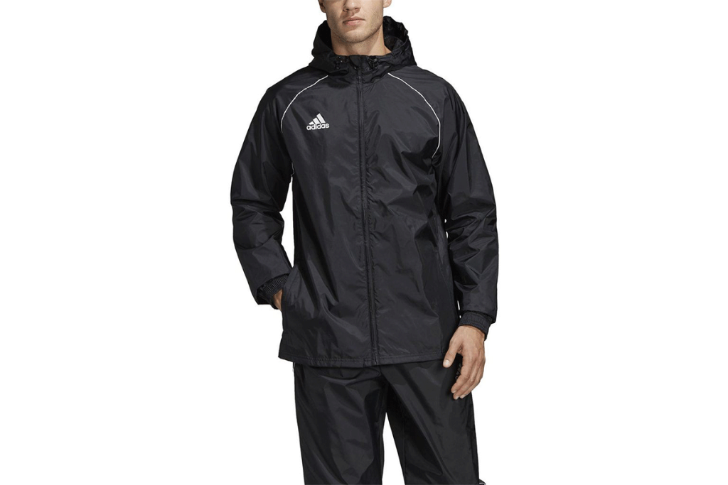 adidas Core 18 Rain Jacket Black Men's 