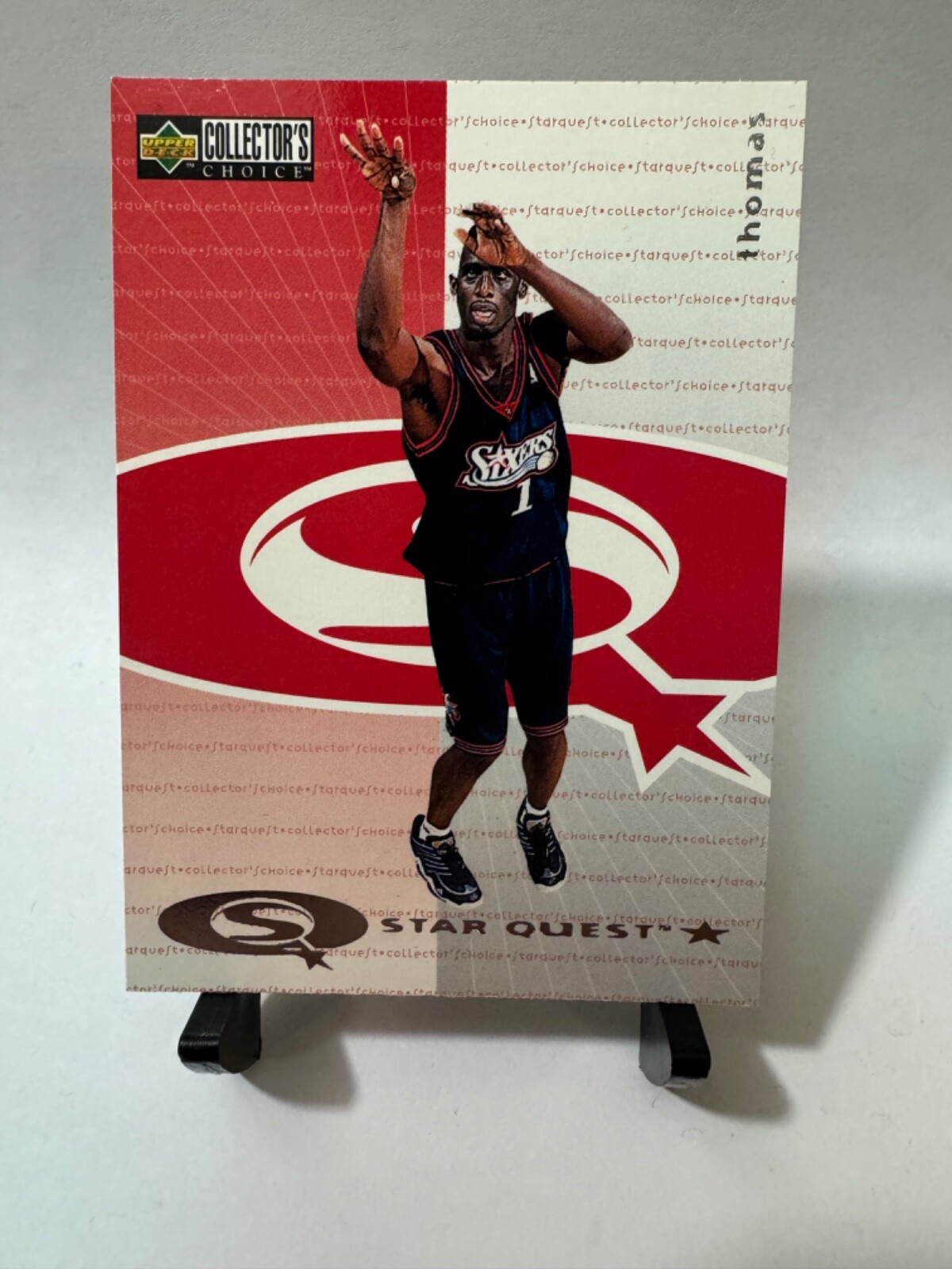 1997-98 Upper Deck Collector's Choice Star Quest Tim Thomas #SQ98 Rookie RC