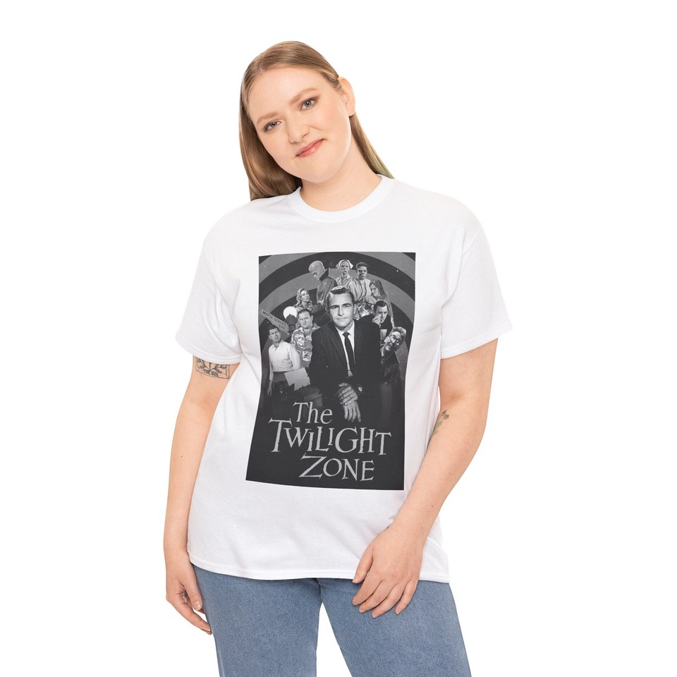TSHIRT-The Twilight Zone Im In The Twilight Zone T Shirt Unisex Classic Tv Navy - Foto 4