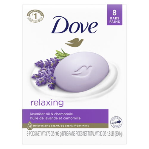 Relaxing Gentle Beauty Bar Soap for All Skin Type, Lavender and Chamomile, 3.75 - Picture 10 of 12