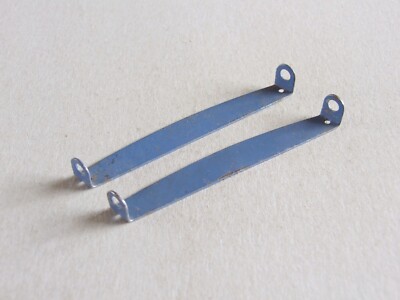 2 x Meccano Flugzeugkonstruktor Interplane Strebe gestaffelt RH P24 blau