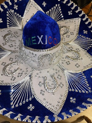 Authentic Mexico sombrero Hand Crafted In Mexico