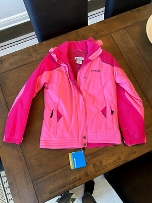 Columbia Girls' Bohemian Boarder Jacket Omni-Shield 086439 Pink