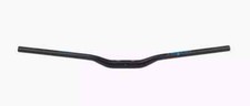 RAGLEY Wiser Riser Alloy Handlebar. 800mm x 31.8mm. 25mm Rise. Black/Blue
