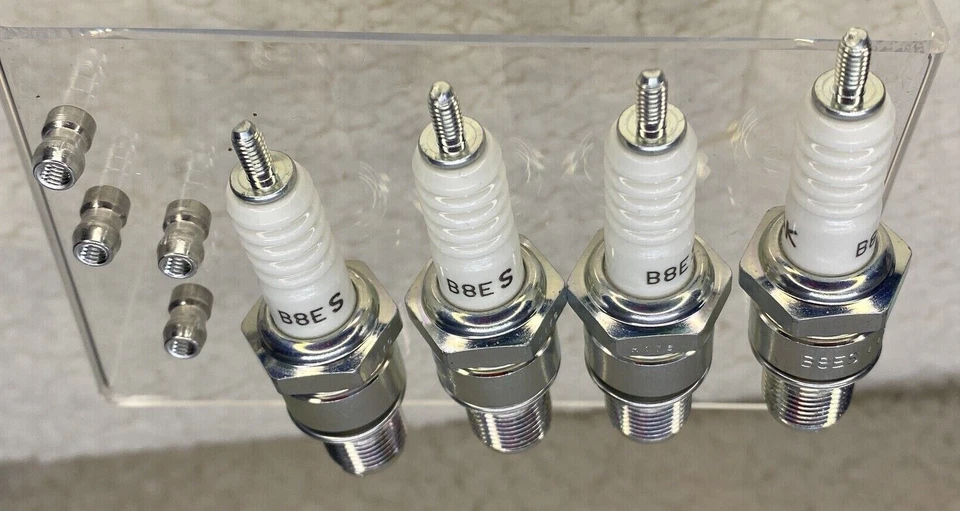 (Paquete de 4) Bujía NGK B8ES2411 Estándar SIN RESISTENCIA HONDA 98079-58840 Foto 2 de 3