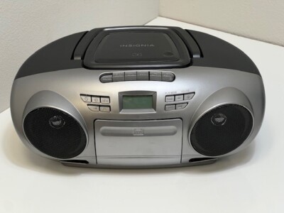 Insignia AM/FM Radio Portable CD Boombox With Bluetooth