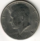 USA - 1984P - Kennedy ½ Dollar - #4647