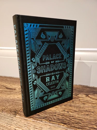 Palace Of Shadows, by Ray Celestin (GOLDSBORO, SIGNED) + bookmark