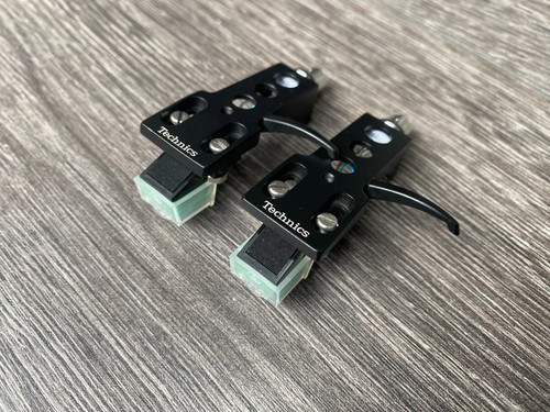 2 x Technics Headshell With Audio Technica AT-95E Cartridge & Stylus OEM - Picture 2 of 7