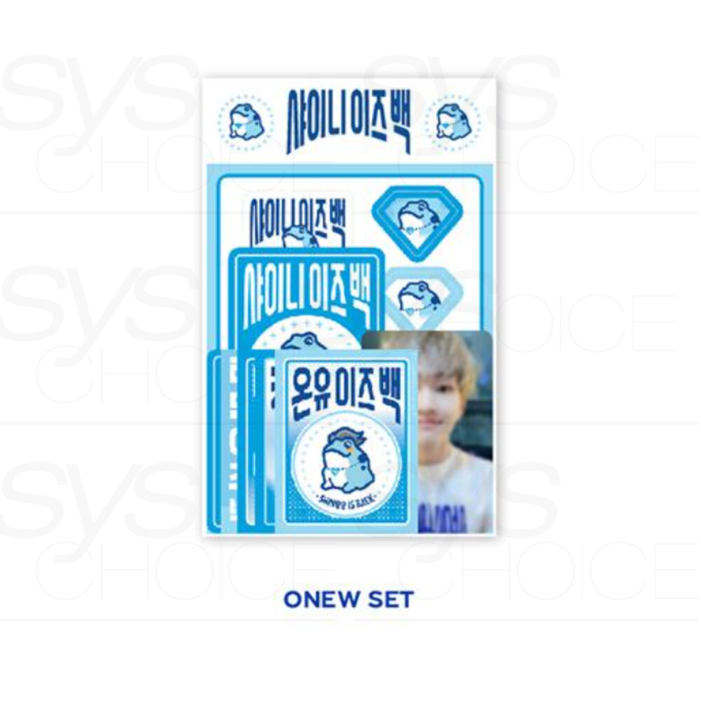 SHINee X JINRO Special Collaboration MD 샤이니 이즈백 2nd order +