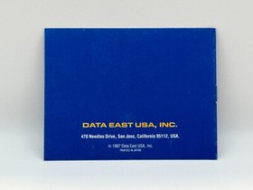 Burger Time (Nintendo, NES) - Authentic (Manual only)