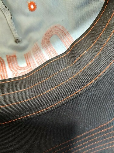 Nike N72 Adjustable Hat brown white curved bill - Picture 3 of 11