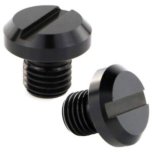 2pcs Mirror Blanking Plugs Hole Plugs M10 X1.25 Alloy Pair Fit for Honda Grom