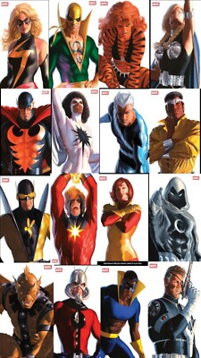 ALEX ROSS TIMELESS VARIANT 16-PACK ULTIMATE BUNDLE includes X-men PRESALE 5/28