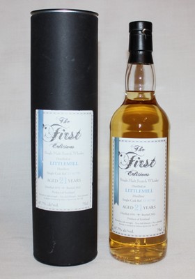 Littlemill 1991 bottled 2012 The First Editions 21 years old EU Shipping