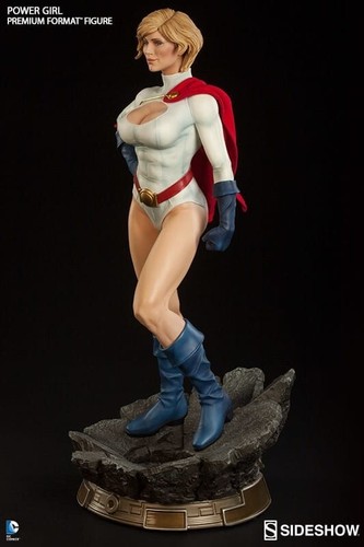 Power Girl Premium Format™ Figure by Sideshow Collectibles 300204 #448/2500 NIB - Picture 7 of 10