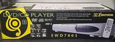 Emerson EWD7003 DVD/CD Player DVD CD, NEW NIB