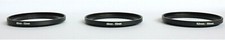 One Brand New Metal Stepping-up Filter Adapter to Fit 55mm Filters, 3 choices