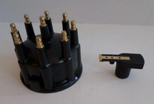 Black Ready-to-runpro Billet Replacement Distributor Cap Rotor Top Street Tsp