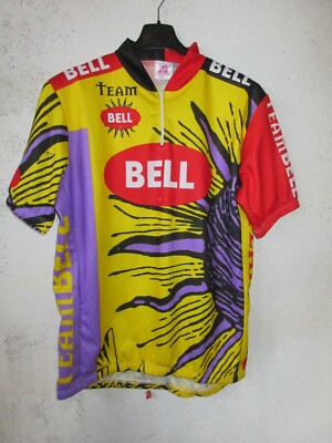Maillot Cycliste TEAM BELL Martinage – XXL, Polyester, Occasion