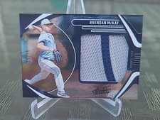 2022 PANINI ABSOLUTE BRENDAN MCKAY #P-BM JUMBO PATCH /99 TAMPA BAY RAYS 