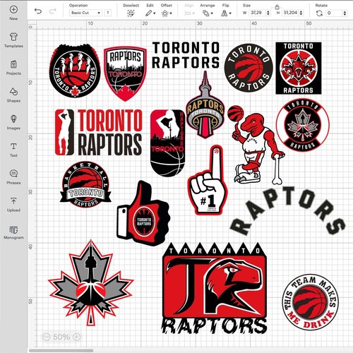 Logotipo de los Toronto Raptors SVG, logotipo de los Raptors NBA, logotipo de los Raptors PNG, emblema de los Raptors - Imagen 3 de 4