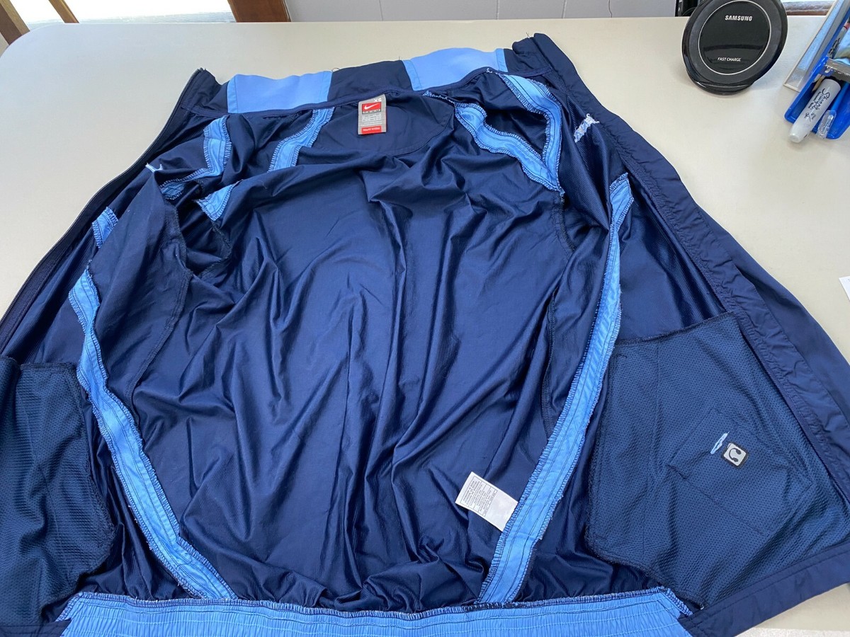 unc nike windbreaker