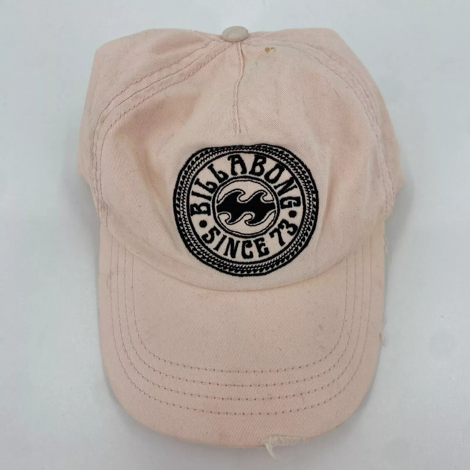 Women's One Size Pink Logo Adjustable Cotton Beach Surf