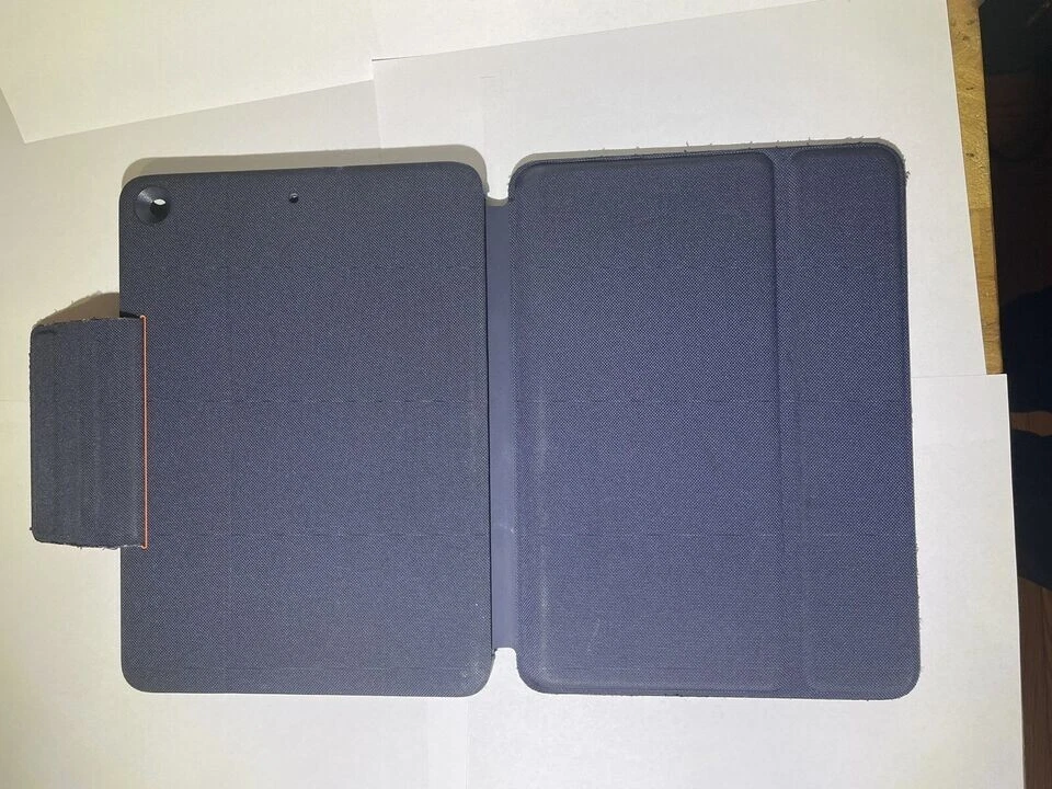 Logitech прочный комбо iPad чехол для iPad 7 8 9-го поколения с клавиатурой, синий - Изображение 4 из 4